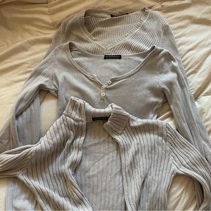 Brandy Melville, long sleeve bundle